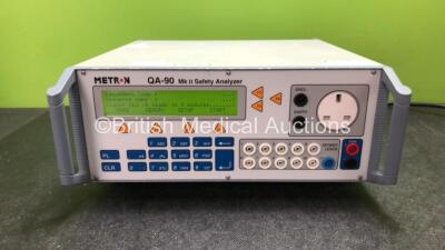 Metron QA-90 Mk II Safety Analyzer Software Version 4.05 (Powers Up when Tested with Stock Power Supply-Power Cable Not Included)