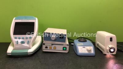 Mixed Lot Including 1 x Verathon Medical BVI 9400 Bladder Scanner with 1 x Battery (Untested Due to Possible Flat Battery) 1 x Eickemeyer Vetcam Pro PAL Unit (Powers Up) 1 x Stuart SM27 Battery Stirrer (Untested Due to Missing Power Supply) 1 x Welch Ally