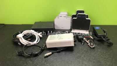 Job Lot Including 2 x NDS ZeroWire Transmitters, 2 x NDS ZeroWire Ultra Transmitters, 1 x NDS Power Supply, 1 x Sony AC-2450MD Power Supply, 1 x Olympus VEK0N57 AC Adapter and Various Cables