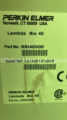 Perkin Elmer Lambda Bio 40 UV/VIS Spectrometer (Powers Up) - 5