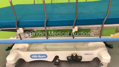 4 x Hill-Rom Transtar Patient Trollies with Mattresses - Only 1 Bed Pictured (Hydraulics Tested Working) *Stock Photo Used* - 4