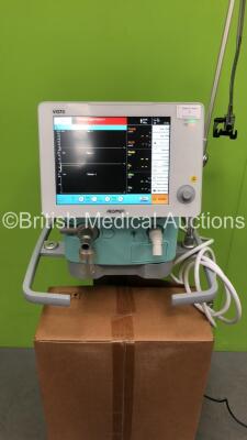 Aeonmed VG70 Ventilator Software Version 2.00, Running Hours 0h 11m with 1 x Hose on Stand with Accessories *Mfd 06-2020* (Powers Up) - 7