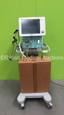 Aeonmed VG70 Ventilator Software Version 2.00, Running Hours 960h 24m with 1 x Hose on Stand with Accessories *Mfd 06-2020* (Powers Up)