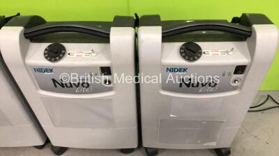 14 x Nidek Medical Nuvo Lite 3 Mark 5 Oxygen Concentrators (Only 4 Pictured) *Stock Photo Used* - 2