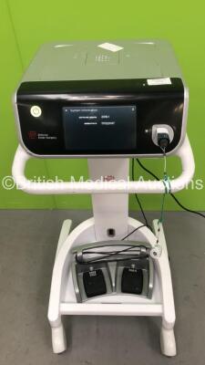 Ethicon Endo-Surgery Gen11 Electrosurgical / Diathermy Unit Software Version 2018-1 on Stand with Footswitch (Powers Up) *S/N 1111122097* **Mfd 2011**