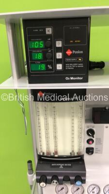 InterMed Penlon Prima SP Anaesthesia Machine with O2 Monitor and Hoses (Powers Up) *SP050306* - 2