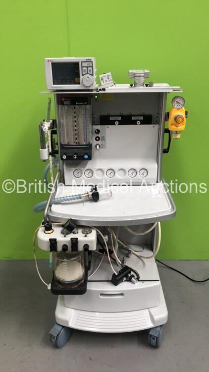 InterMed Penlon Prima SP Anaesthesia Machine with InterMed Penlon AV 900 Ventilator Software Version v4.23 (Build 001 ) / Display Version v4.25 (Build 11), Bellow, Mixer and Hoses (Powers Up) *SP0213 68*