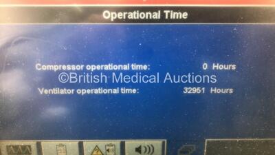 Nellcor Puritan Bennett 840 Ventilator System Software Version 4-070000-85-AB Running Hours 32951 with Hoses (Powers Up) *113030 - 3