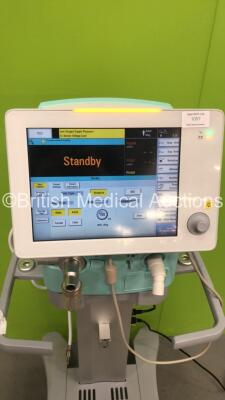 Aeonmed VG70 Ventilator Software Version 2.00, Running Hours 534h 10m with 1 x Hose on Stand *Mfd 07-2020* (Powers Up) - 3