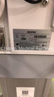 Aeonmed VG70 Ventilator Software Version 2.00, Running Hours 853h 56m with 1 x Hose on Stand *Mfd 07-2020* (Powers Up) - 13