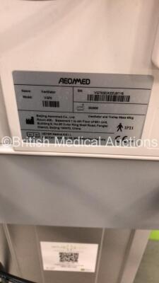 Aeonmed VG70 Ventilator Software Version 2.00, Running Hours 1212h 1m with 1 x Hose on Stand *Mfd 05-2020* (Powers Up) - 12