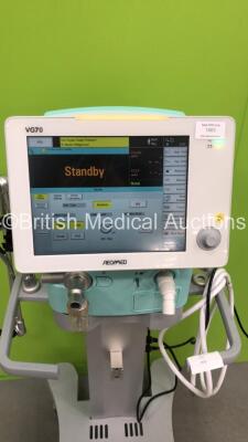 Aeonmed VG70 Ventilator Software Version 2.00, Running Hours 1212h 1m with 1 x Hose on Stand *Mfd 05-2020* (Powers Up) - 15