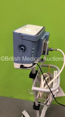 Philips Respironics Trilogy 202 Ventilator on Stand Software Version 14.2.04 - Operating Hours 291.1 with Hose (Powers Up) *Mfd 12/2016 * - 3