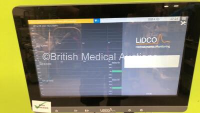 LiDCO Hemodynamic Monitor Ref.HM 92-01 Software Version V3.06 *Mfd 09-2019* with Power Supply (Powers Up) - 2