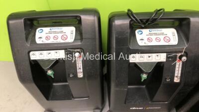 4 x DeVilbiss Drive Oxygen Concentrators (3 x 5 Litre, 1 x 10 Litre) and 2 x Nidek Nuvo 8 Mark 5 Oxygen Concentrators - 3