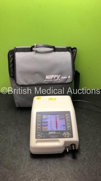 B&D Electromedical Nippy Junior + Ventilator in Carry Bag (Powers Up) *SN 2012-13983*