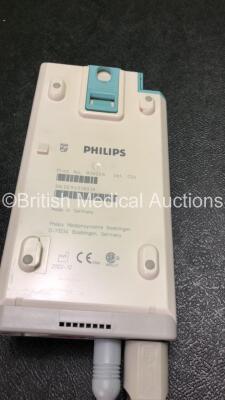 Mixed Lot Including 1 x Philips M3046A Patient Monitor with 1 x Philips M3000A Opt C06 Module Including ECG/Resp, SpO2, NBP, Temp and Press Options, 1 x ECG Connection Cable and 1 x SpO2 Connection Lead (Powers Up) 1 x Eschmann VP25 Suction Unit with 1 x - 4