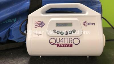 Talley Quattro Plus Mattress Pump with 2 x Mattresses in Cary Bag (Powers Up) - 2