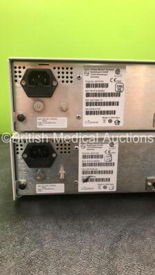 2 x Philips IntelliVue G5 M1019A Gas Modules (Both Power Up with Missing Water Traps) *Mfd 2008-2014* *GH* - 2