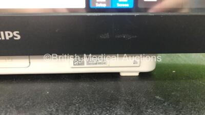 Philips IntelliVue MX800 Bedside Patient Monitor Software Revision J.04.98 with 1 x Philips M8048A Module Rack(Powers Up) *SN DE12517324, DE502B6640, DE502B6640* - 3