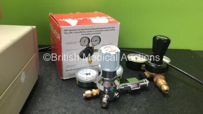 Mixed Lot Including 1 x Philips PM 3050 Oscilloscope (Powers Up with Blank Screen) 3 x Gas Regulators and 1 x Edgeport 4 Digi USB to Serial Convertor - 3