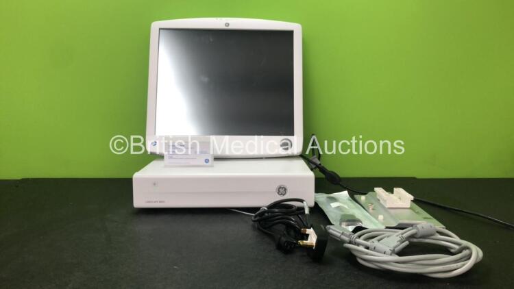 GE Carescape B850 Patient Monitor with Connection Cables * In Excellent/New Condition * (Powers Up)