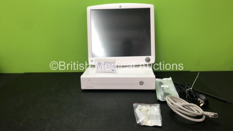 GE Carescape B850 Patient Monitor with Connection Cables * In Excellent/New Condition * (Powers Up)