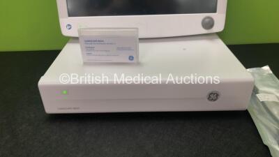 GE Carescape B850 Patient Monitor with Connection Cables * In Excellent/New Condition * (Powers Up) - 3