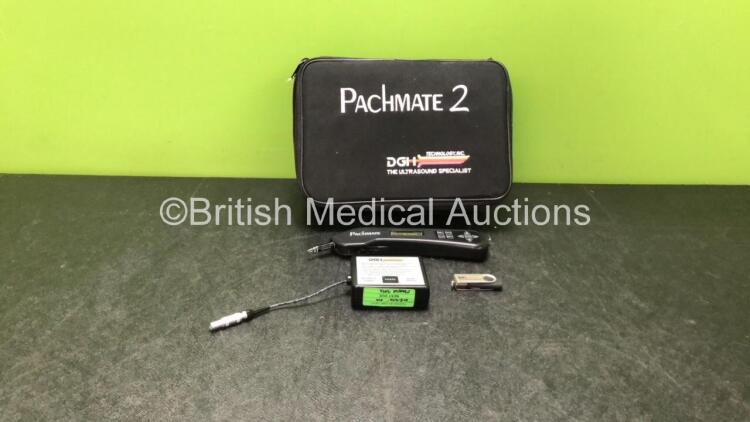 DGH Technology Pachmate DGH 55 Pachymeter with Pachmate CalBox and USB Stick in Case (Powers Up) *278_3*