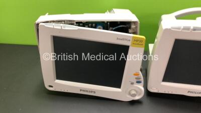 2 x Philips IntelliVue MP30 Patient Monitors (Spares and Repairs) *DE50403994 and DE54019621* - 2