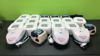 Job Lot Including 1 x ResMed AirSense 10 AutoSet CPAP (Missing Humidifier Chamber), 5 x ResMed Escape II EPR S8 CPAPs, 13 x DevilBiss SleepCube Standard CPAPs, 8 x Clement Clarke AirMed 1000 Compressor Nebulizers, 4 x Medix Nebulizers, 1 x Nippy 3+ Ventil