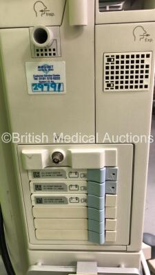 Maquet Servo-i Ventilator Ref 6487800 System Version v7.0 System Software Version v7.00.03 - Running Hours 79791 with Hoses (Powers Up) *S/N 29791* - 5