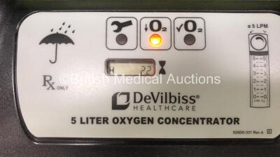 4 x DeVilbiss 5 Liter Oxygen Concentrators in Boxes with User Manuals* In Excellent Condition * (All Power Up - Cage Not Included) - 3