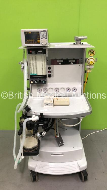 InterMed Penlon Prima SP Anaesthesia Machine with InterMed Penlon AV 900 Ventilator Software Version v.3.32 (Build 002 ) / Display Version v3.07 (Build 01) Bellow, Mixer and Hoses (Powers Up) *SP0103 23*