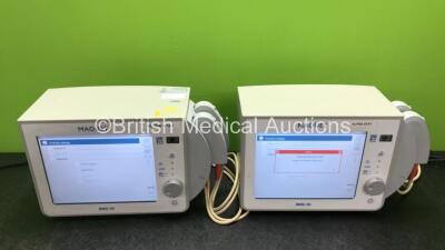 2 x Maquet BMU 40 Blood Monitoring Units (Both Power Up, 1 x Error Message - See Photos) *C*