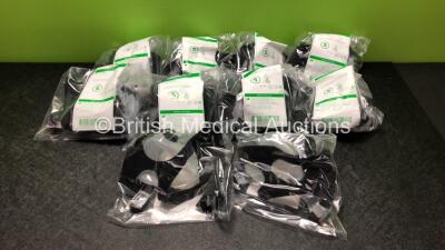 5 x Boxes of 10 Fisher & Paykel RT040S Bi-Level CPAP Hospital Masks *Mfd - 2020* (10 Units in Photo, 50 Units in Total)