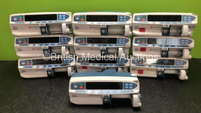 10 x CareFusion Alaris GH Syringe Pumps (8 x Power Up, 2 x Draw Power Do Not Power Up, 1 x Requires Service, 1 x GG1 Code) *SN 800260159 / 135010220 / 800237959 / 800223911 / 800273706 / 800273605 / 135010208 / 800202081 / 800260121 / 800260017*