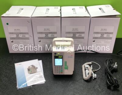 4 x Sino Medical SN-1800V Infusion Pumps *Mfd 2020* (All Unused in Boxes)