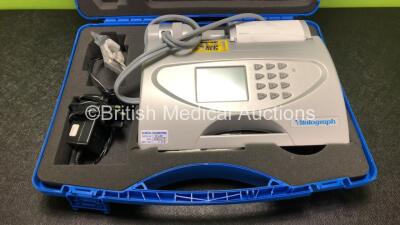 5 x Vitalograph Alpha 6000 Spirometers with 5 x Power Supplies and Accessories in Cases * 2 x In Photo - 5 x Included * * SN AL 24272 / AL 24263 / AL 24264 / AL 22903 / AL 30574* - 4