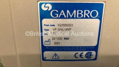 Gambro UF Calibration Unit with Power Supply in Flight Case (Powers Up) - 6