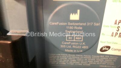 Job Lot Including 4 x CareFusion Alaris GH Syringe Pumps and 3 x CareFusion Alaris CC Syringe Pumps (6 x Power Up, 1 x Draws Power Does Not Power Up, 2 x Require Service - See Photos) - 8