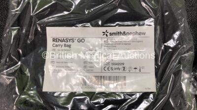 2 x Smith & Nephew Renasys Go Negative Pressure Wound Therapy Units with 1 x Power Supply, 1 x Carry Bag and 2 x Cases (Both Power Up) - 5