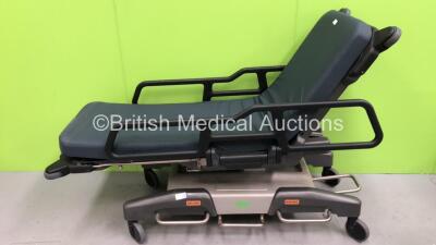 Tautmann Hydraulic Patient Trolley with Mattress * In Excellent Condition * (Hydraulics Tested Working)