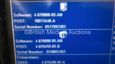 Nellcor Puritan Bennett 840 Ventilator System Software Version 4-070000-85-AN Running Hours 14730 with Hoses (Powers Up) *150072 - 2