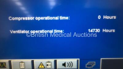 Nellcor Puritan Bennett 840 Ventilator System Software Version 4-070000-85-AN Running Hours 14730 with Hoses (Powers Up) *150072 - 3
