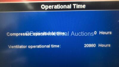 Nellcor Puritan Bennett 840 Ventilator System Software Version 4-070000-85-AB Running Hours 20980 with Hoses (Powers Up) *13344 - 3