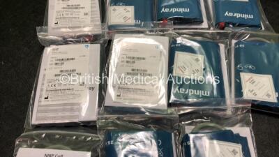 Mixed Lot Including 5 x Vax Sax200ML Cups (Missing Lids) 11 x Mindray CM1303 Bladderless Adult BP Cuffs *All Unused* 1 x PARI Boy Turbo Boy SX Nebulizer (No Power) 1 x RS 606-591 PCB Drill Stand with 1 x AC Power Supply (No Power Due to Faulty Power Suppl - 5