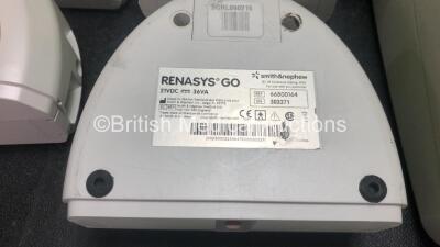 Mixed Lot Including 4 x Smith & Nephew Renasys GO Negative Pressure Wound Therapy Units (All Untested Due to Missing Power Supplies) 1 x B & D Electromedical Nippy ST+ Ventilator, 1 x Spacelabs Xprezzon Monitor (Untested Due to Missing Power Supply) 1 x V - 7