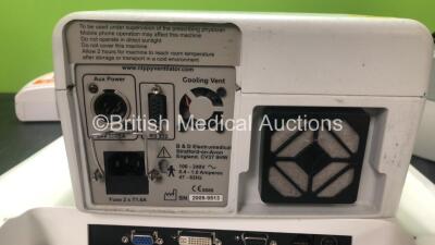 Mixed Lot Including 4 x Smith & Nephew Renasys GO Negative Pressure Wound Therapy Units (All Untested Due to Missing Power Supplies) 1 x B & D Electromedical Nippy ST+ Ventilator, 1 x Spacelabs Xprezzon Monitor (Untested Due to Missing Power Supply) 1 x V - 8