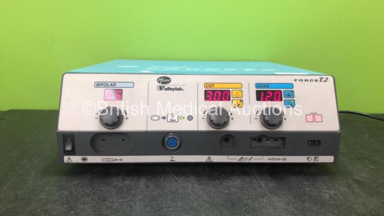 Pfizer Valleylab Force EZ Instant Response Electrosurgical Generator (Powers Up) *SN F8F2270B, 59945*